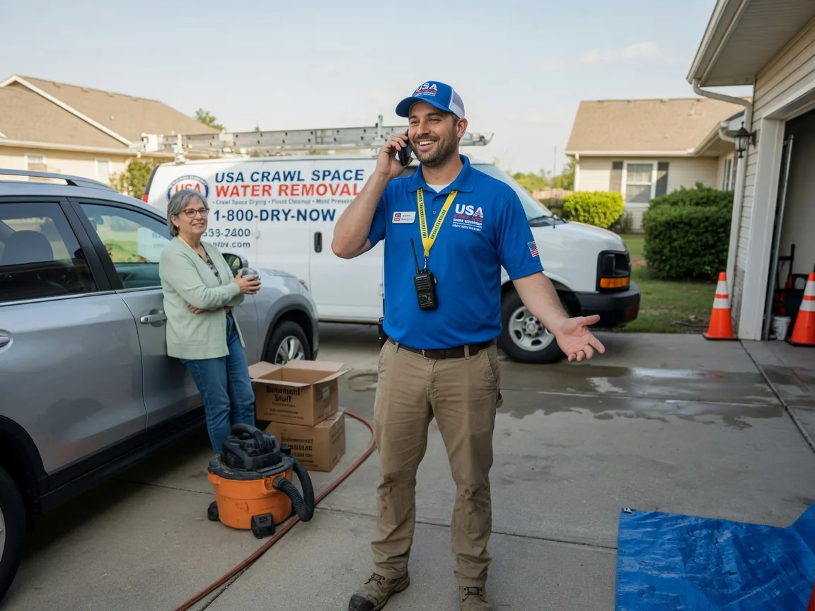 Crawl Space Water Removal Mount Airy, NC FAQs